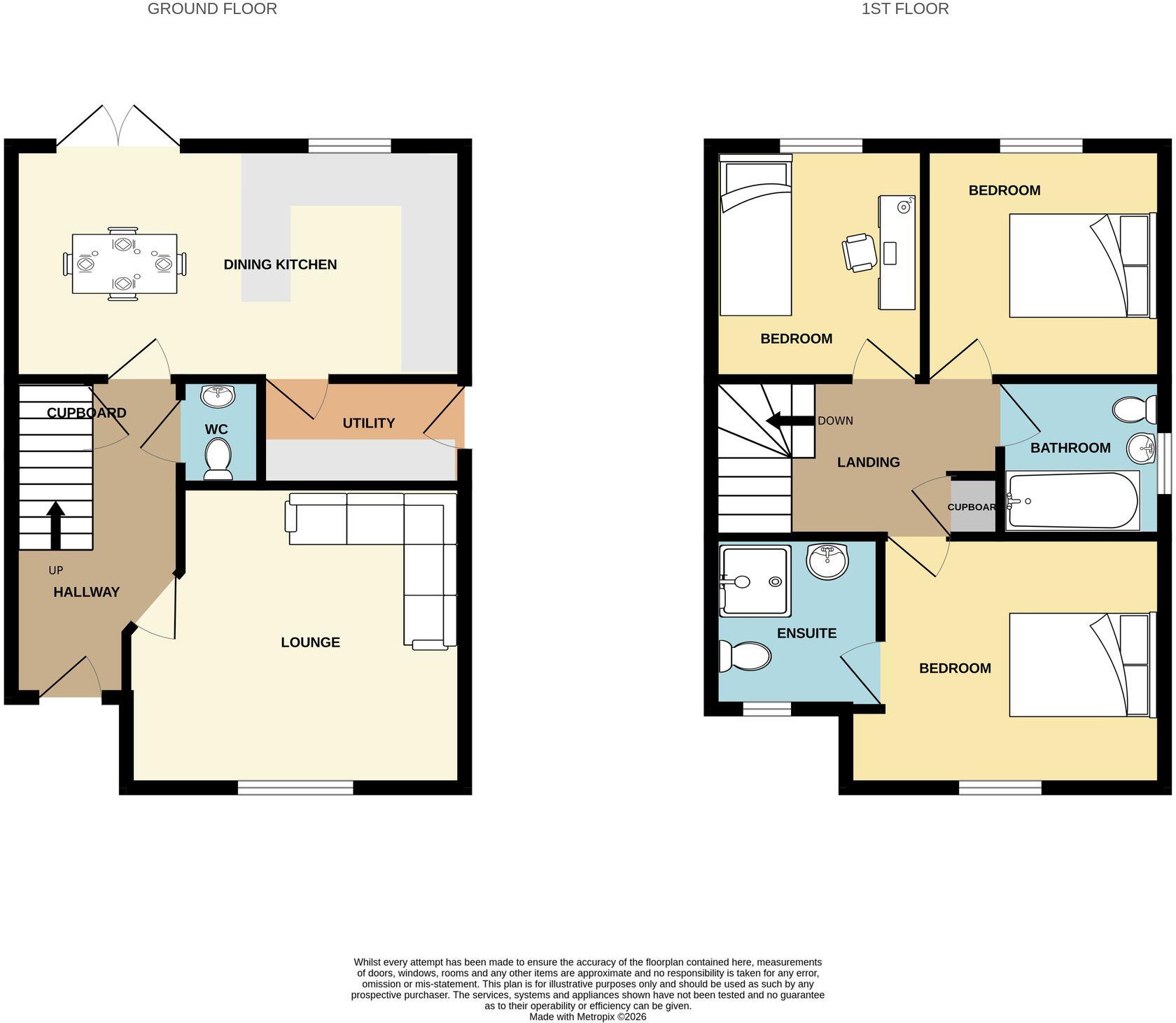 Gatekeeper Close, Carlisle, CA1 floorplan