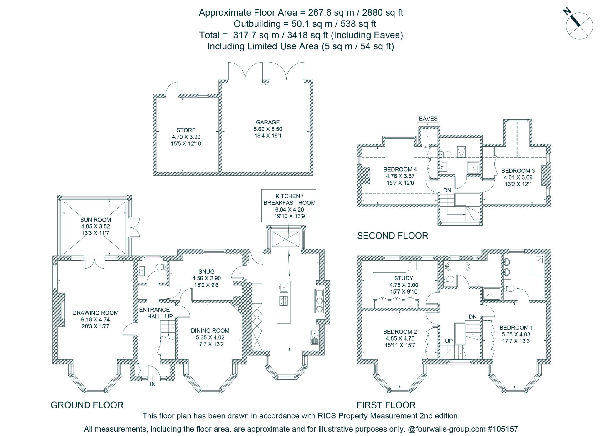 7, South Drive, Wokingham, Berkshire, RG40 floorplan