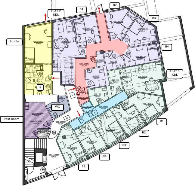 Flat 1, TW1X, London, TW1 floorplan