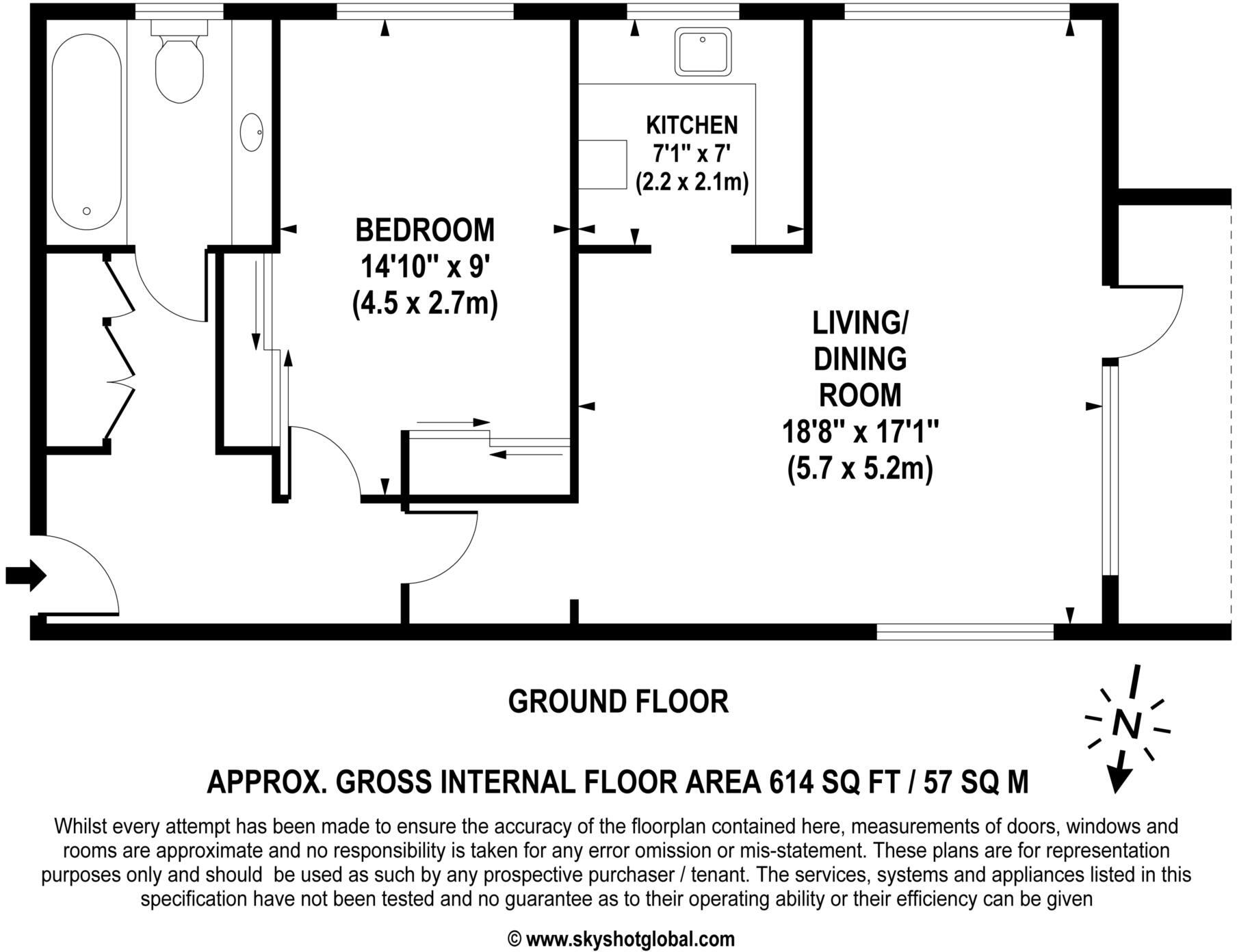 Gunters Mead, Esher floorplan