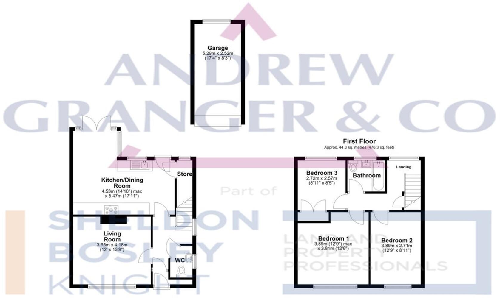 Buckingham Road, Countesthorpe, LE8 floorplan