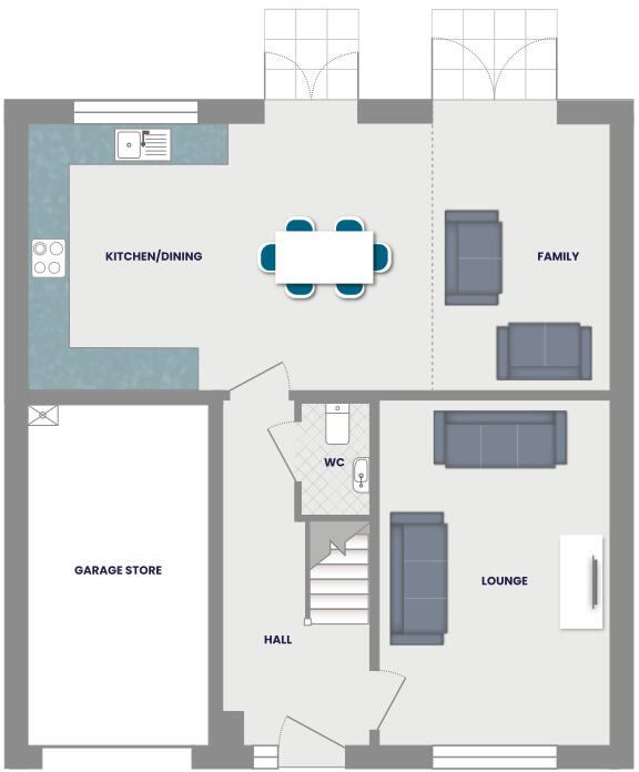 Birchwood Lane,
Somercotes,
DE55 4ND floorplan