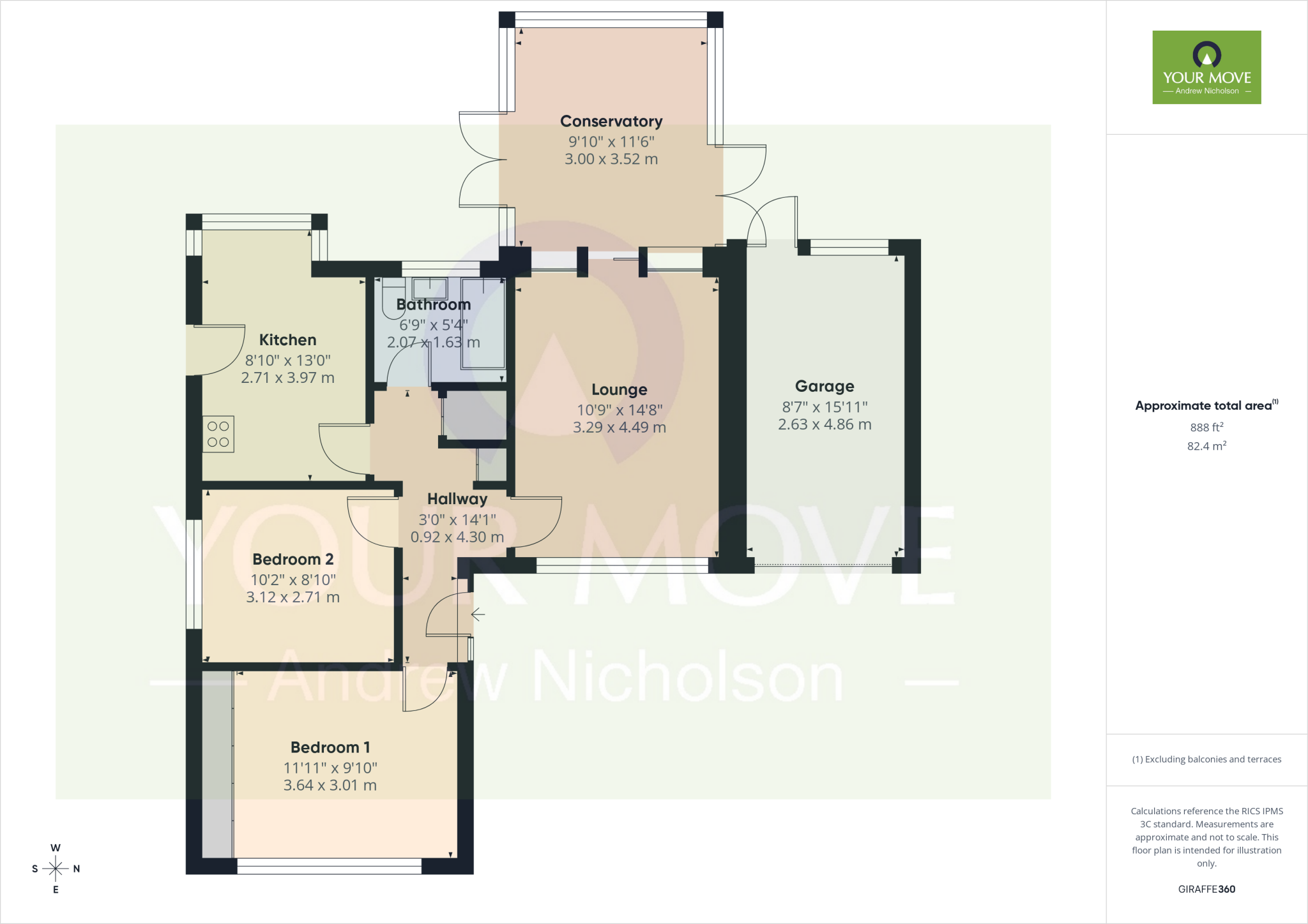 Rope Bank Avenue, Wistaston, Crewe, Cheshire, CW2 floorplan