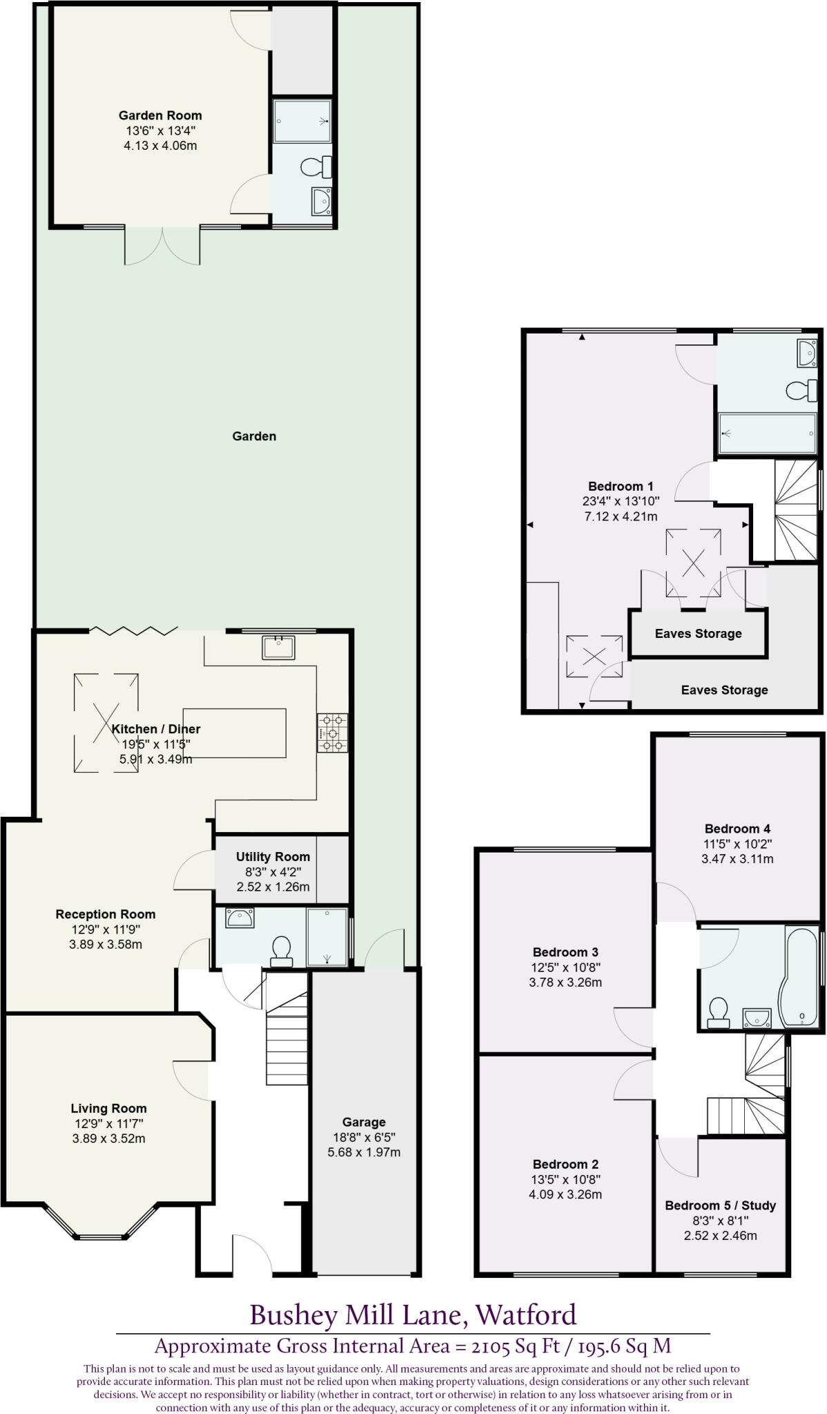 Bushey Mill Lane, Watford floorplan