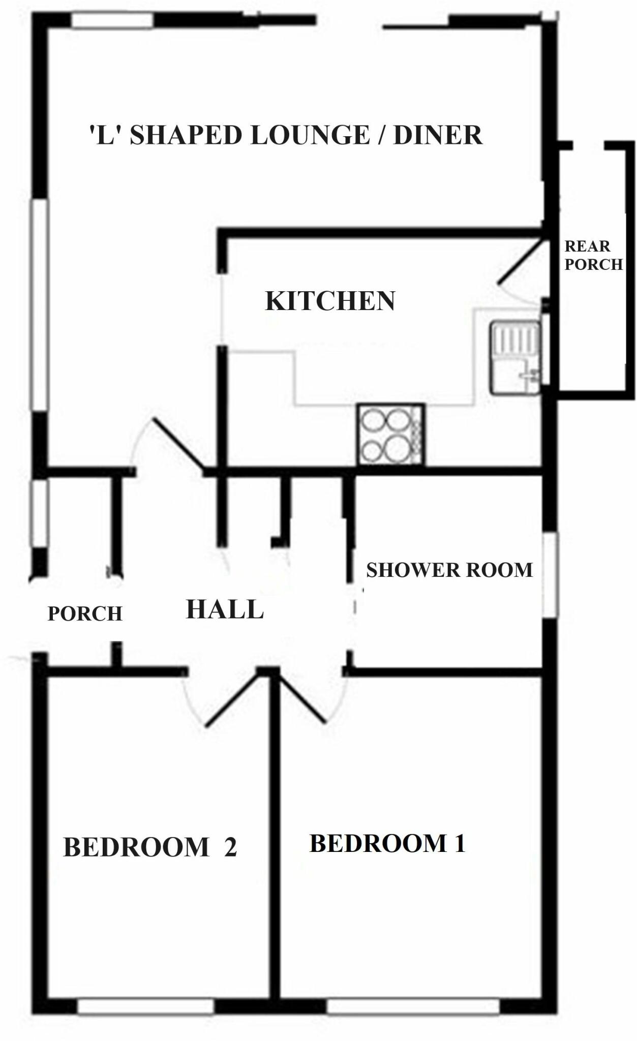 Little Harrods, Walton-on-the-naze floorplan