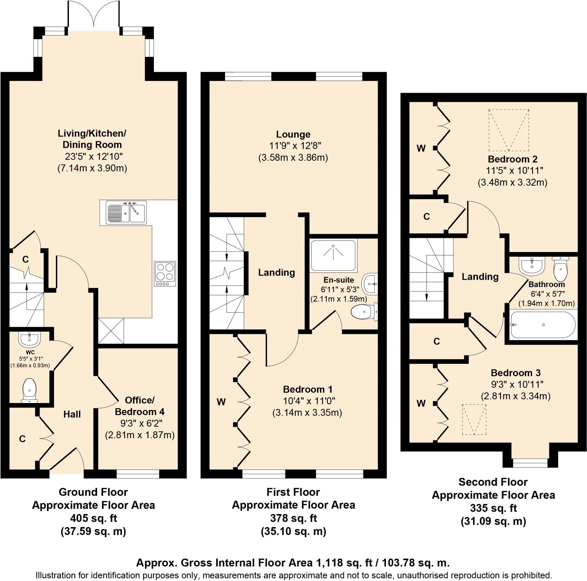 Fisher Drive, Heywood floorplan