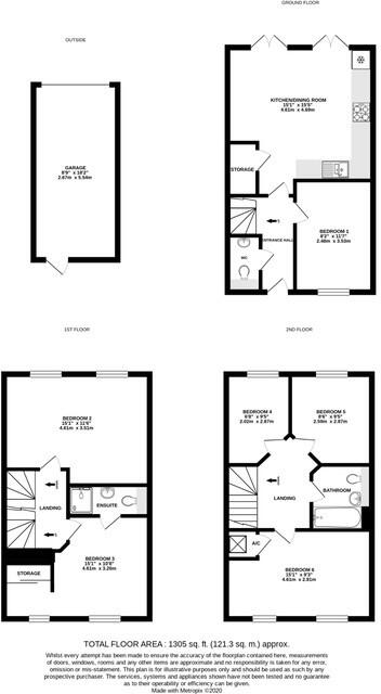 Red Norman Rise, Hereford, HR1 floorplan