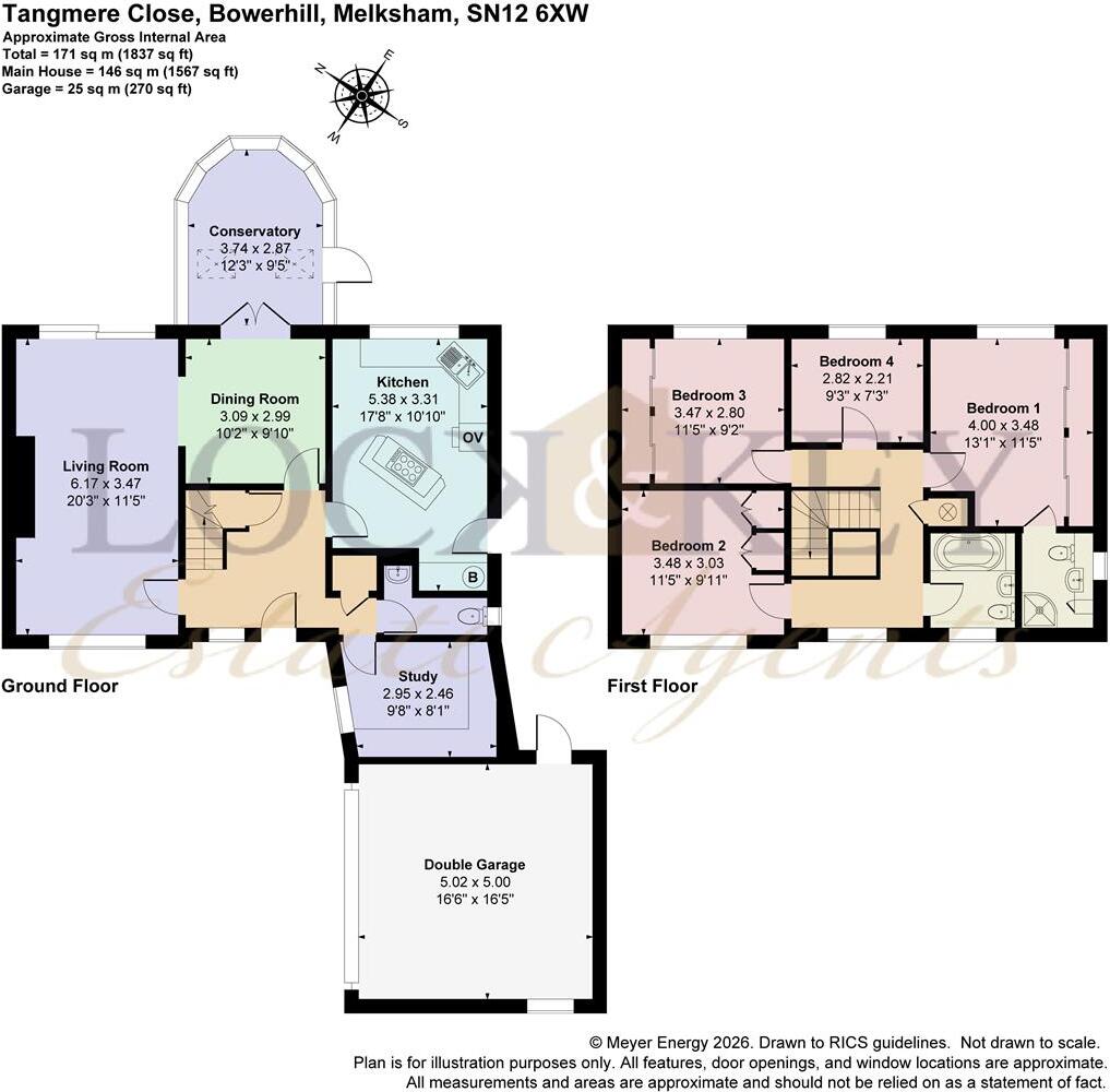 Tangmere Close, Bowerhill, Melksham floorplan