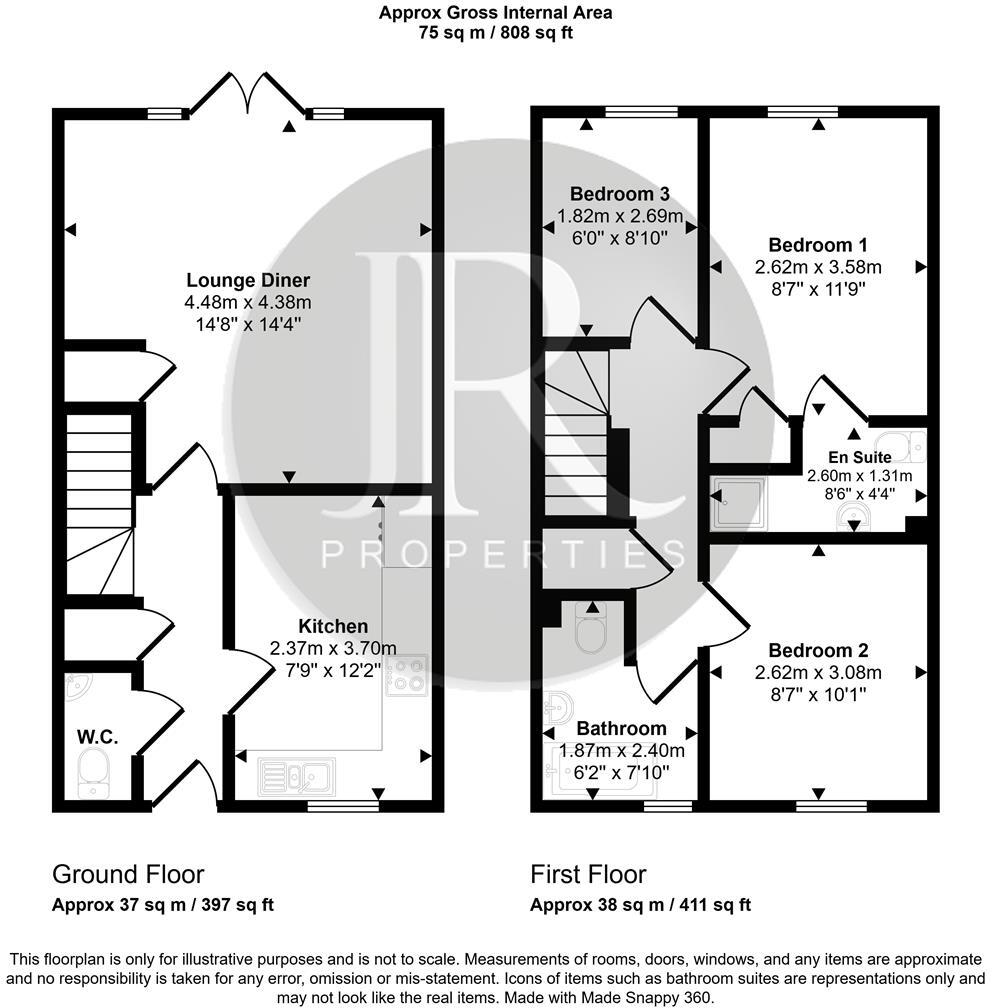 Buckmaster Way, Rugeley floorplan
