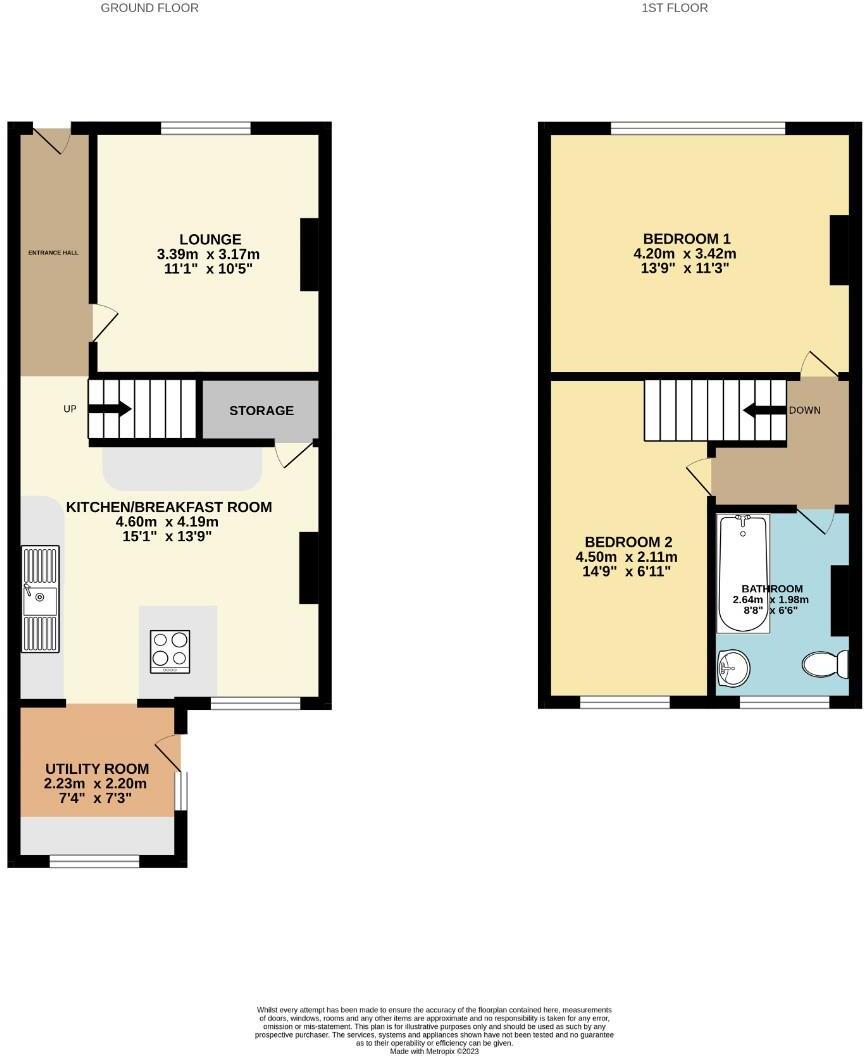 Brookhouse Street, Wigan, WN1 3EY floorplan