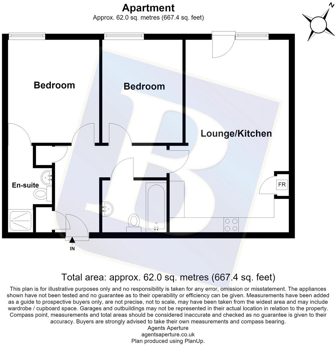 Maxwell Road, Romford, RM7 floorplan