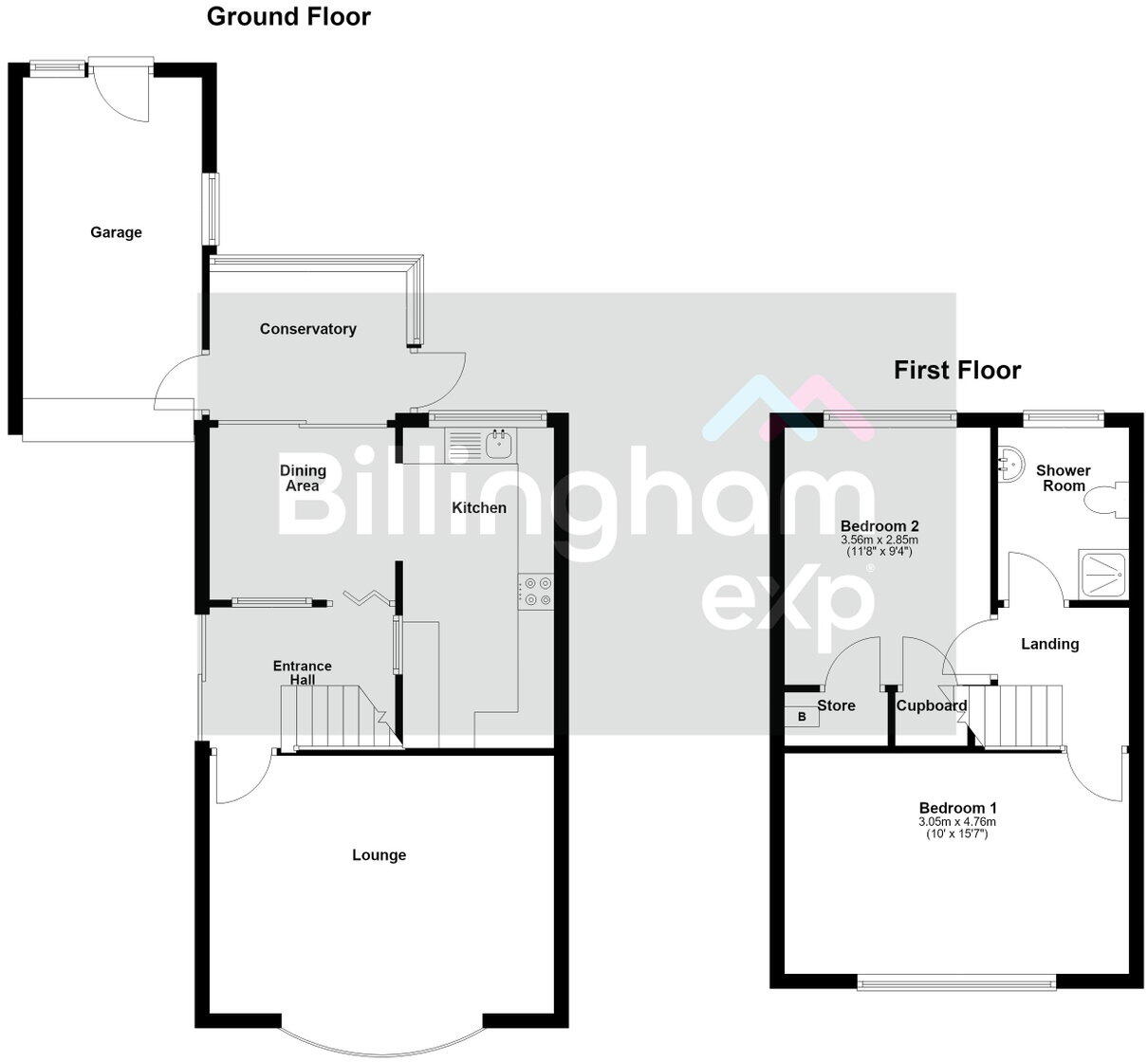 Oxley Close, Dudley Wood, DY2 0EN floorplan