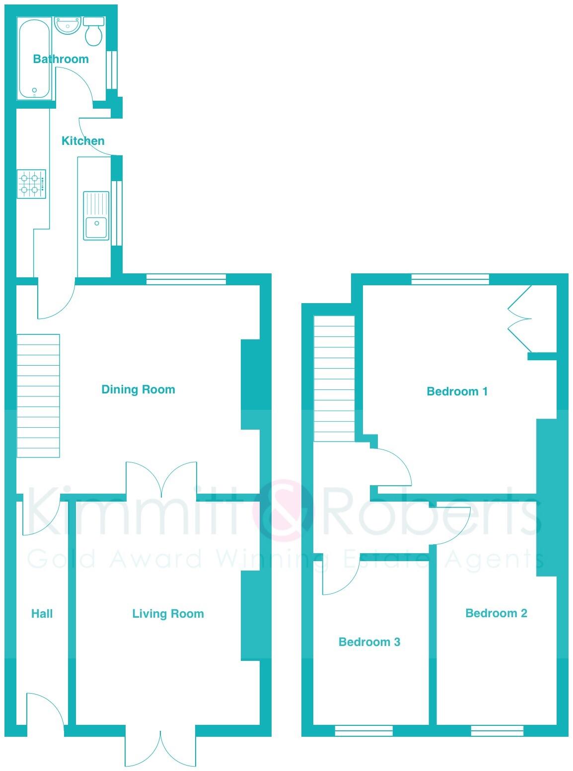 Walter Terrace, Easington Lane, Houghton le Spring, Tyne and Wear, DH5 0JJ floorplan