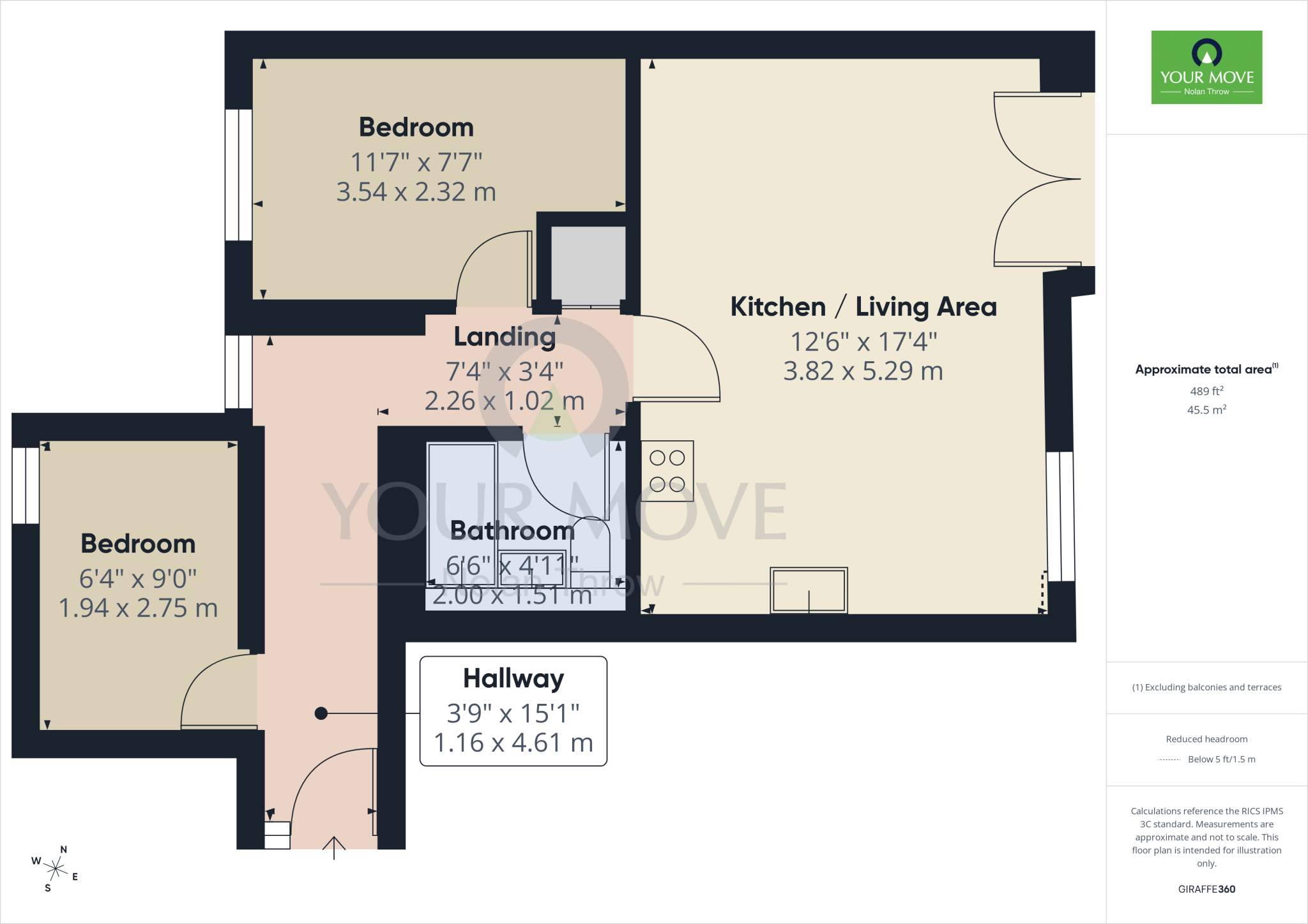 Vernon Terrace, Northampton, Northamptonshire, NN1 floorplan