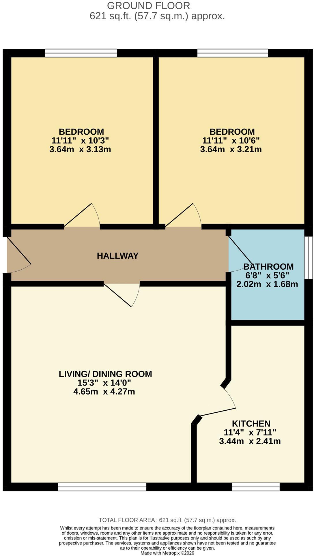 Poppy Court, High Street, Burton Latimer floorplan
