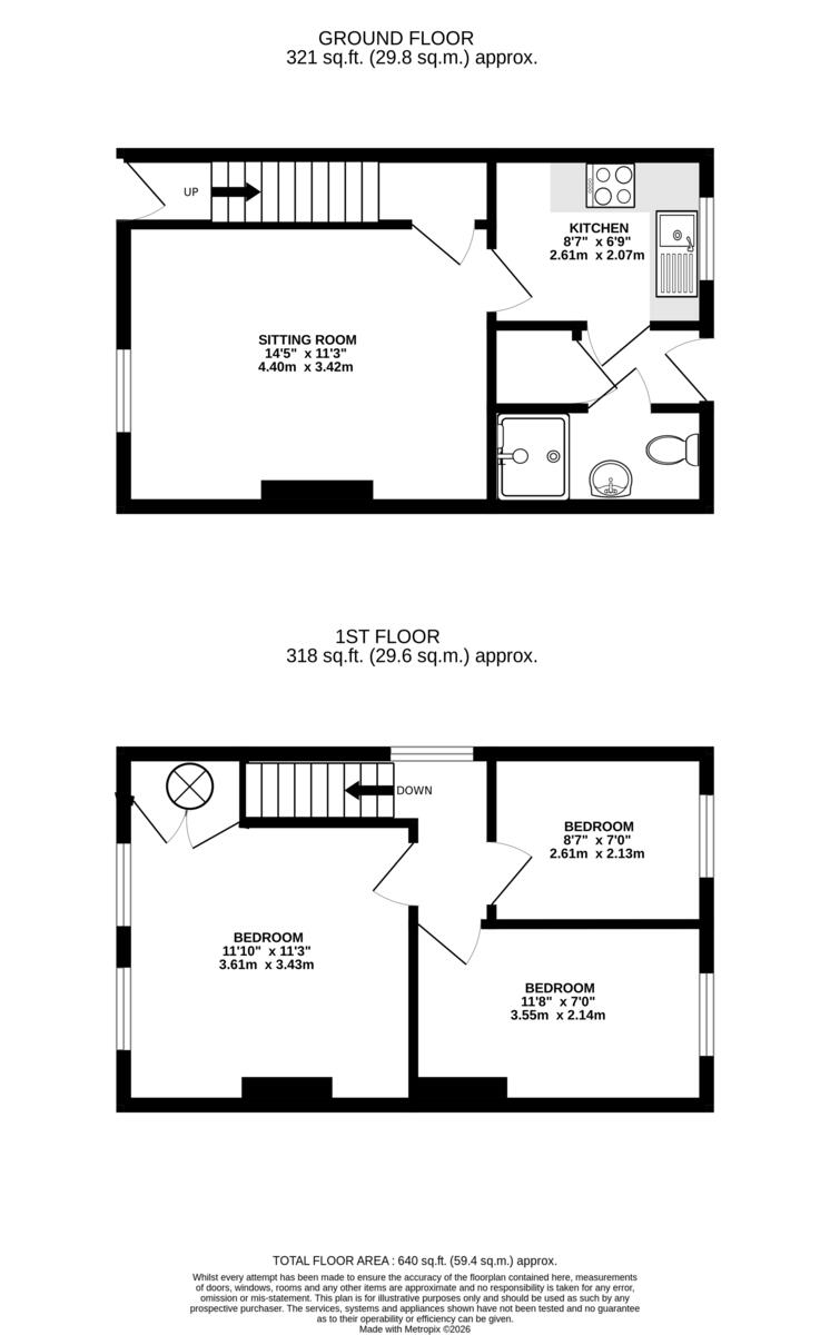 Florence Road, Chichester, PO19 floorplan