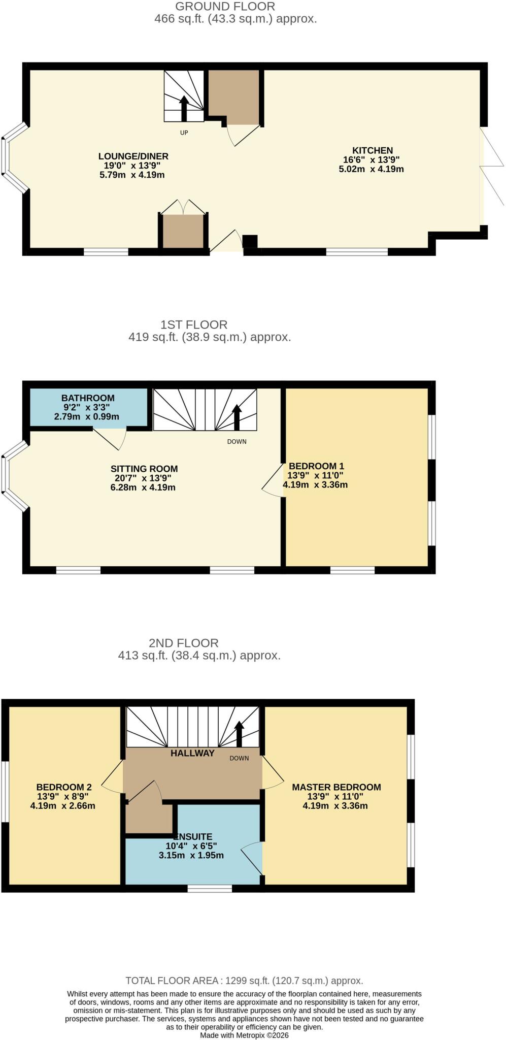 Tweed Street, Lubbesthorpe, LE19 floorplan