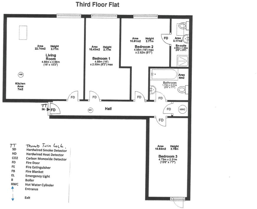 (£140pppw) Grainger Street, City Centre, Newcastle Upon Tyne,NE1 floorplan