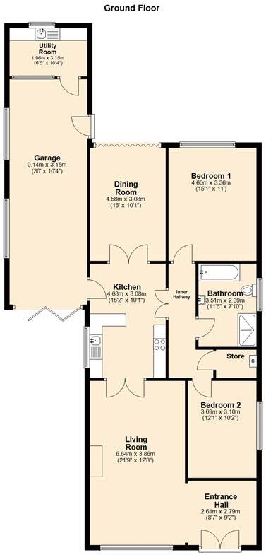Ogley Hay Road, Burntwood, WS7 2PH floorplan