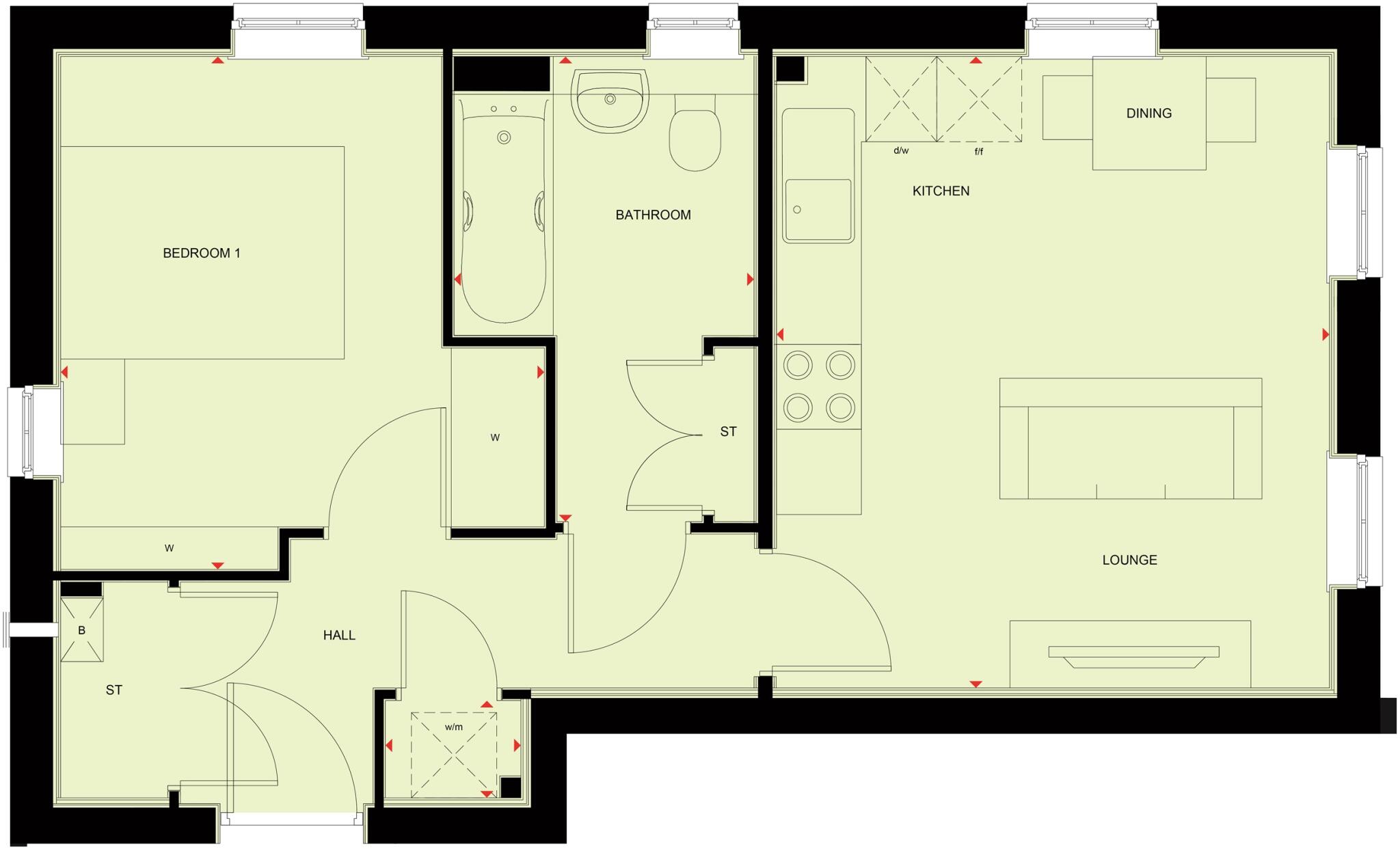 New Lane, 
Huntington, 
York, 
North Yorkshire, 
YO32 9ND floorplan