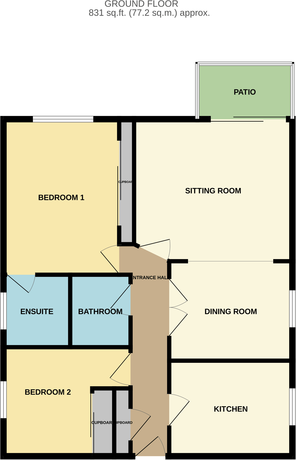 Grosvenor Road, Westbourne, Bournemouth, BH4 floorplan