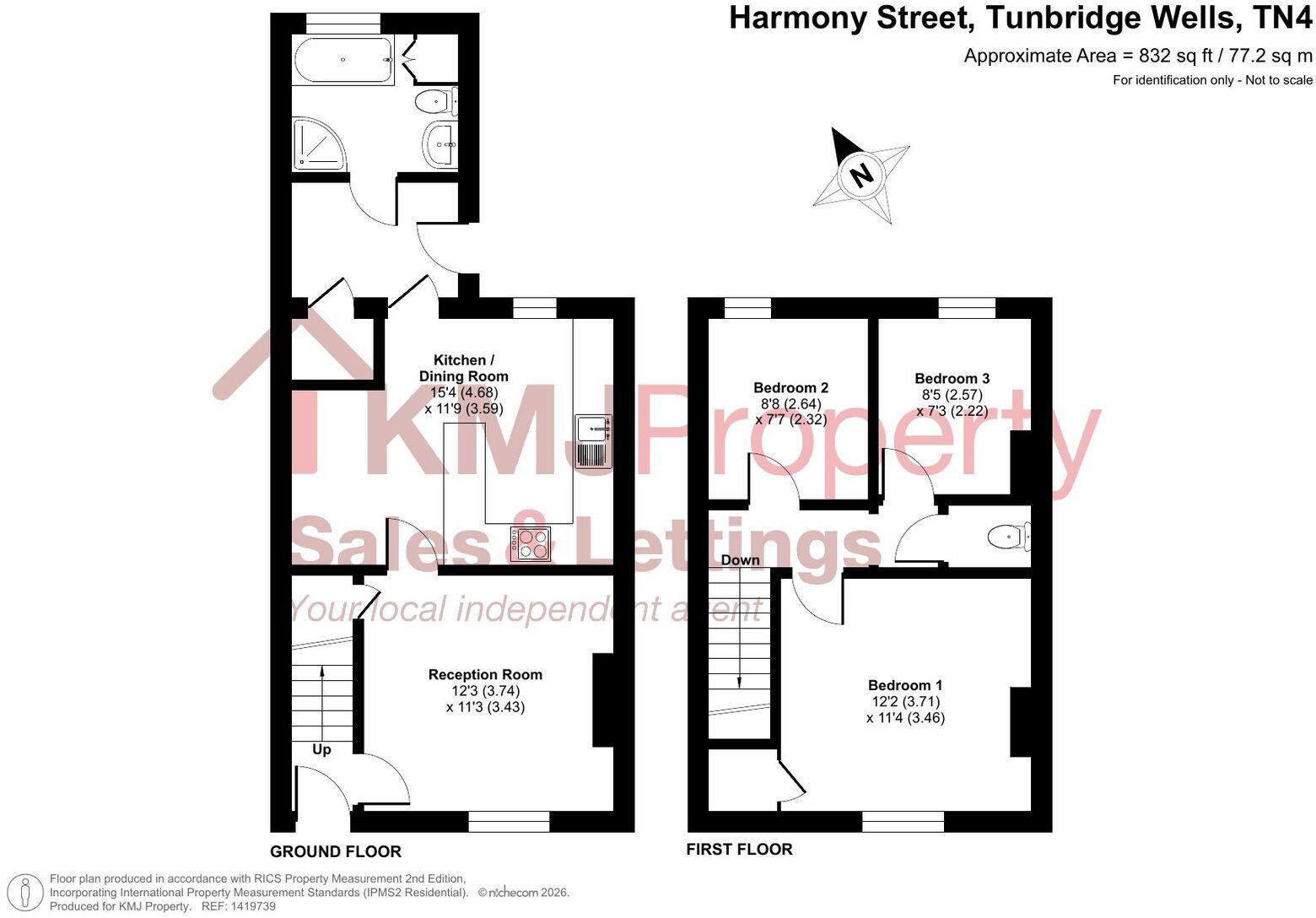 Harmony Street, Rusthall, Tunbridge Wells floorplan