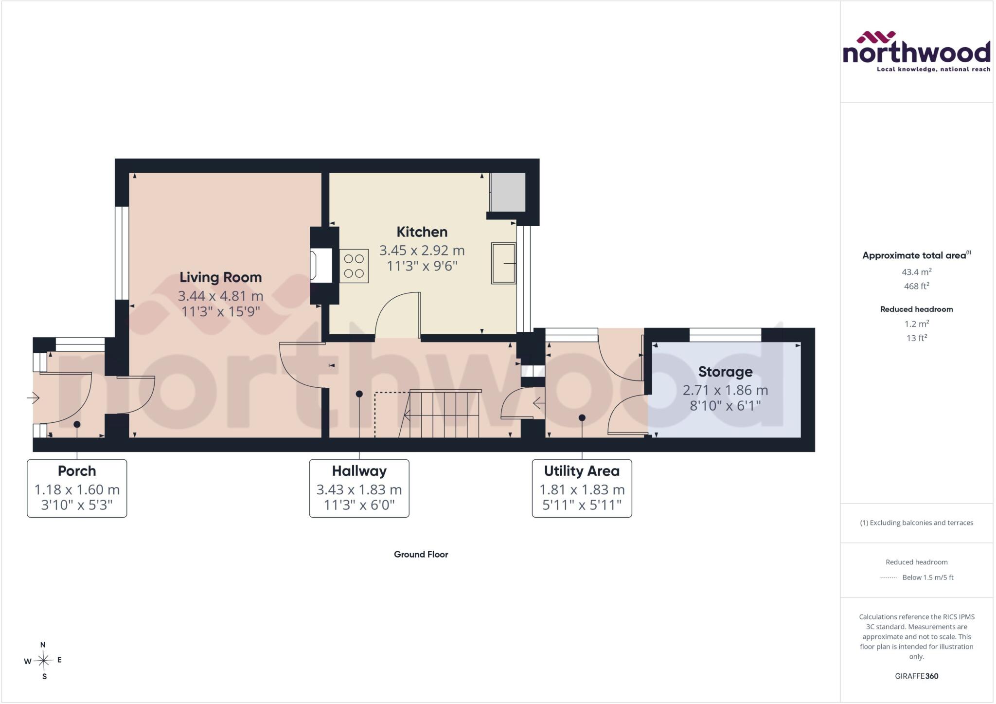 Tan Y Dre, Wrexham, LL13 floorplan