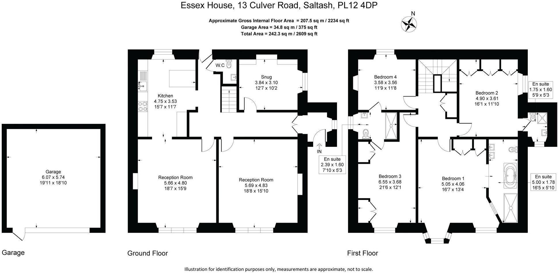 Culver Road, Saltash, PL12 floorplan