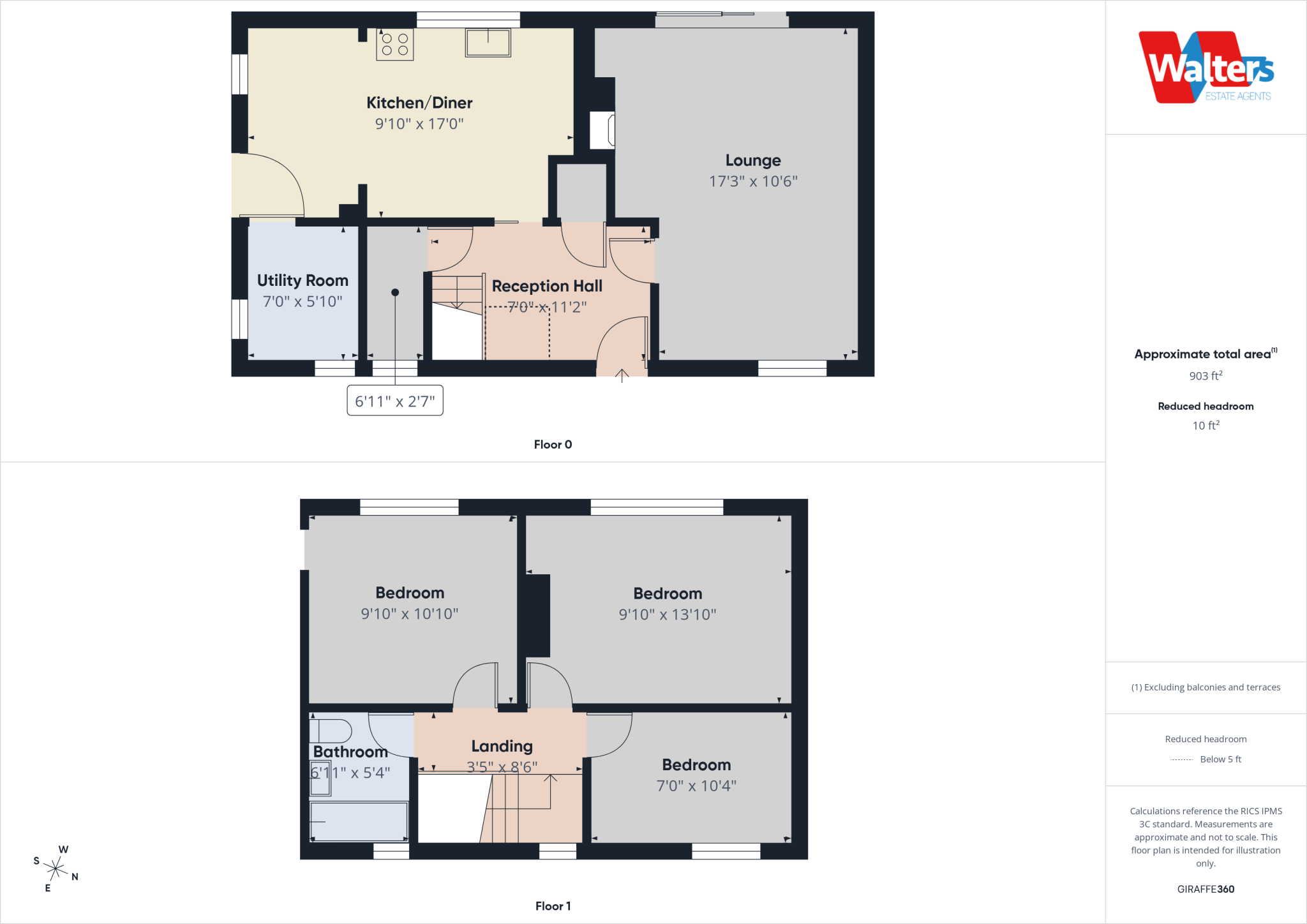 Kirkby Lane, Woodhall Spa floorplan