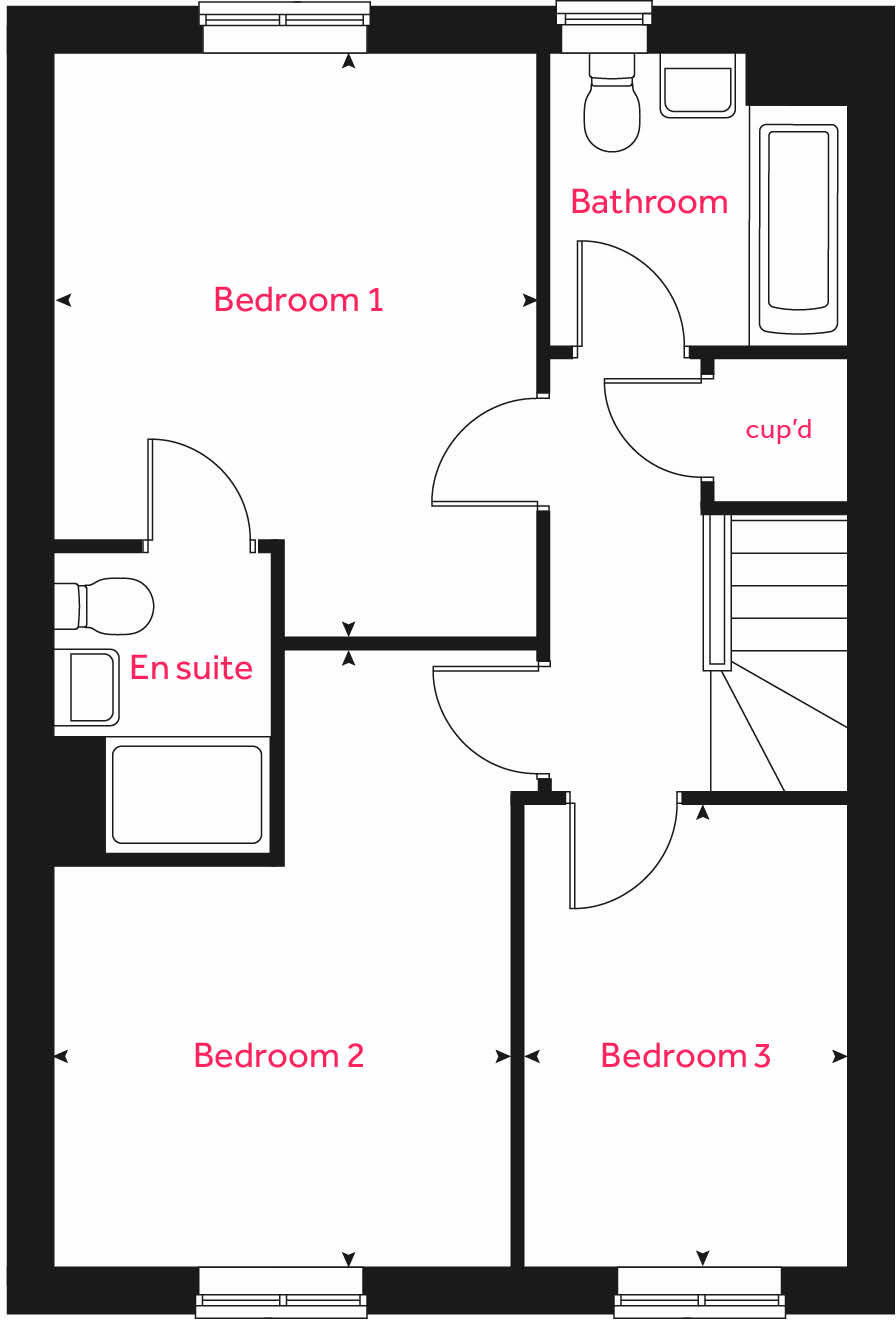 Poppyfields Linden Homes Sales Office, Irthlingborough Road,
Wellingborough,
NN8 1GP floorplan