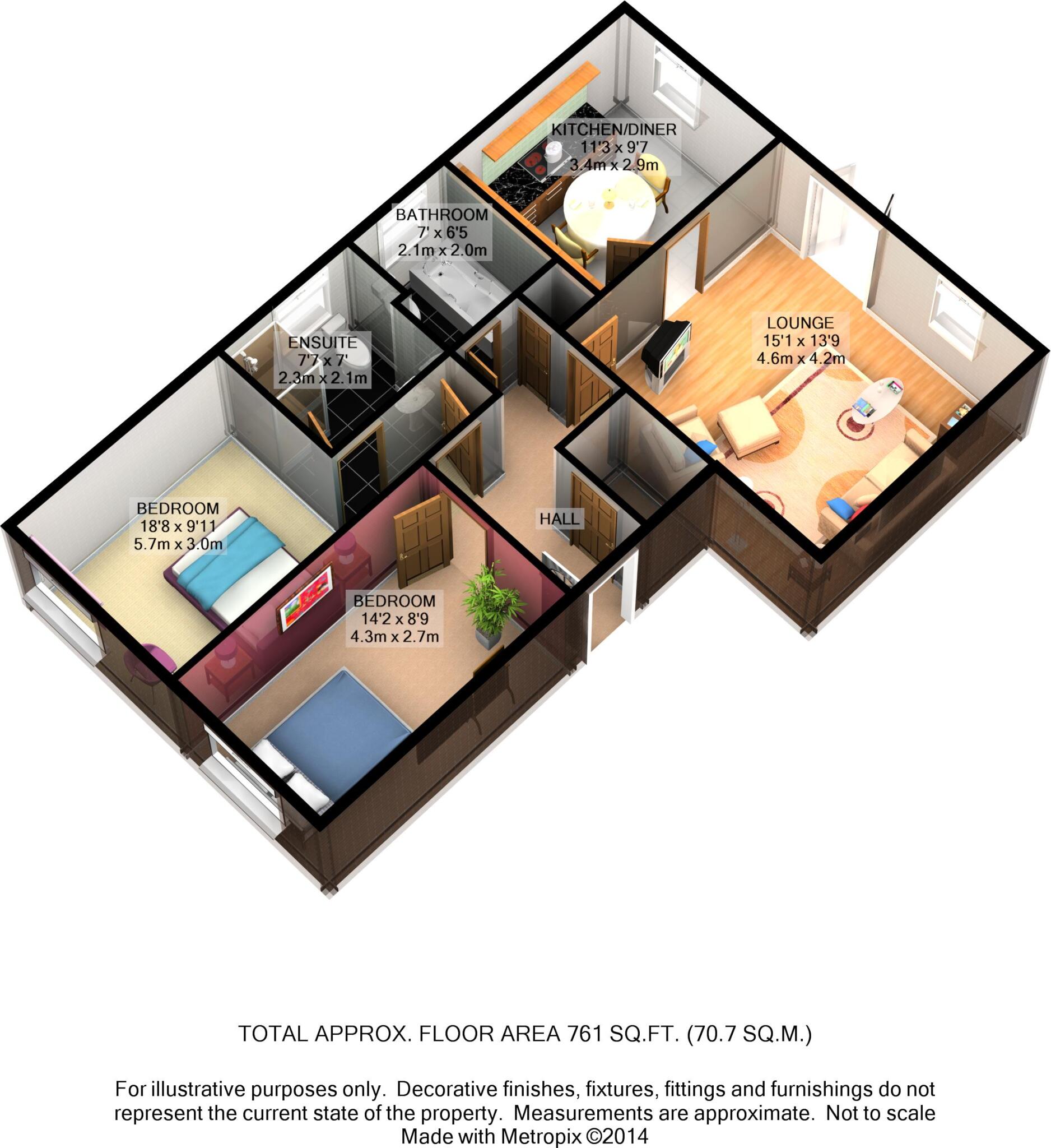 Coniston House, Spinner Croft floorplan