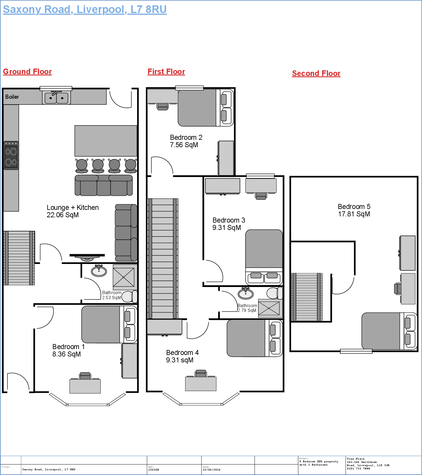 Saxony Road, Liverpool floorplan