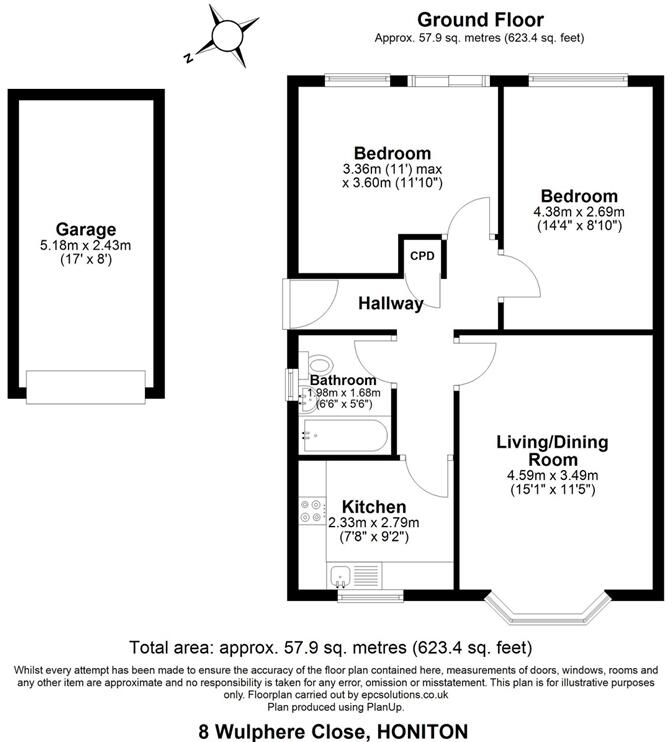 Wulphere Close, Dunkeswell floorplan