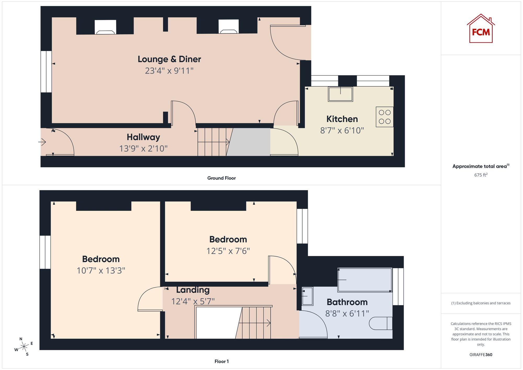 York Terrace, Whitehaven, CA28 floorplan