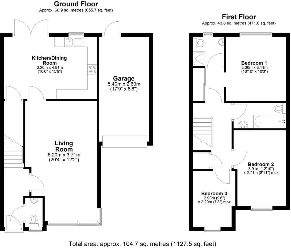 Broomfield Road, Birmingham, B23 floorplan