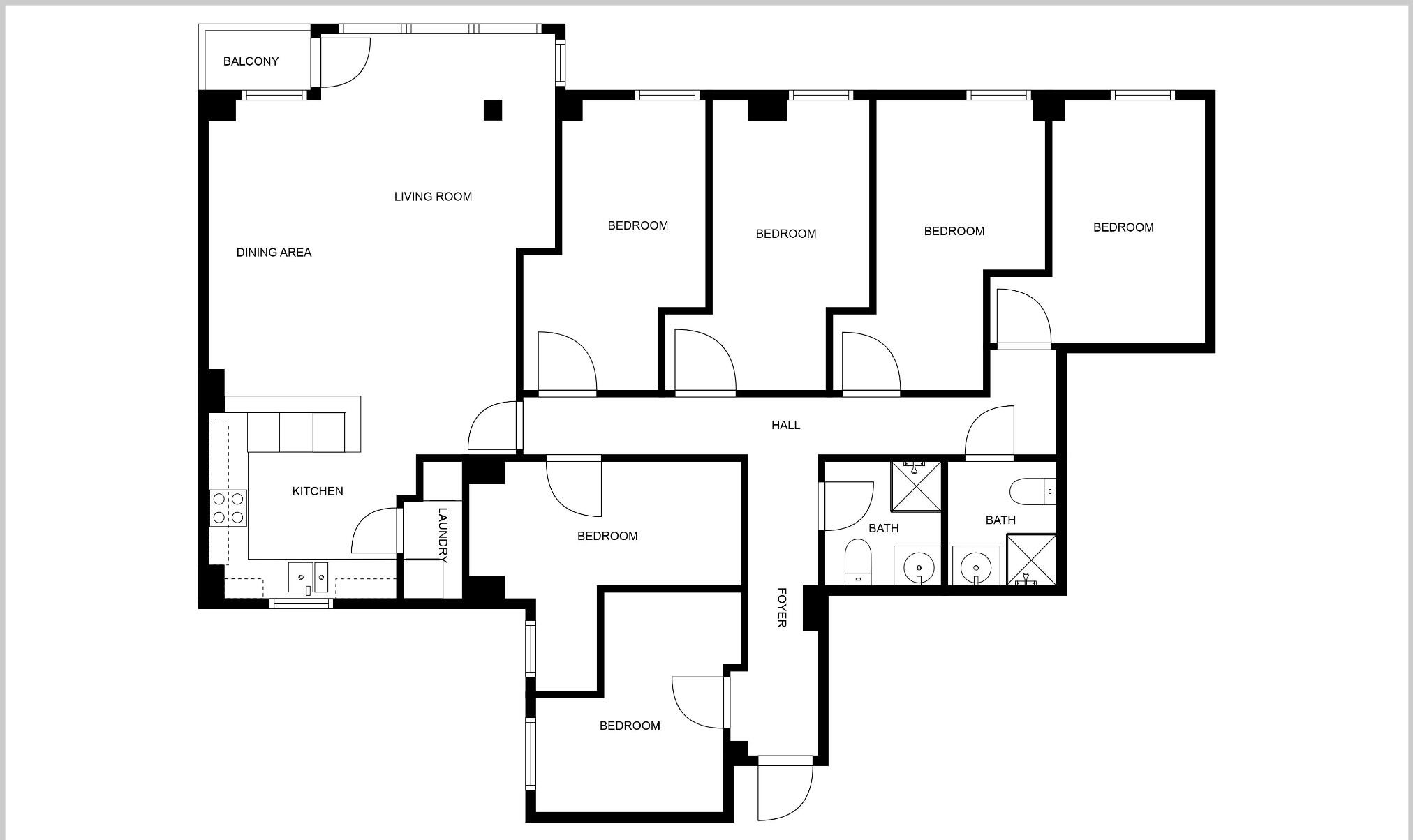 Portland Lane, Sheffield, S1 floorplan