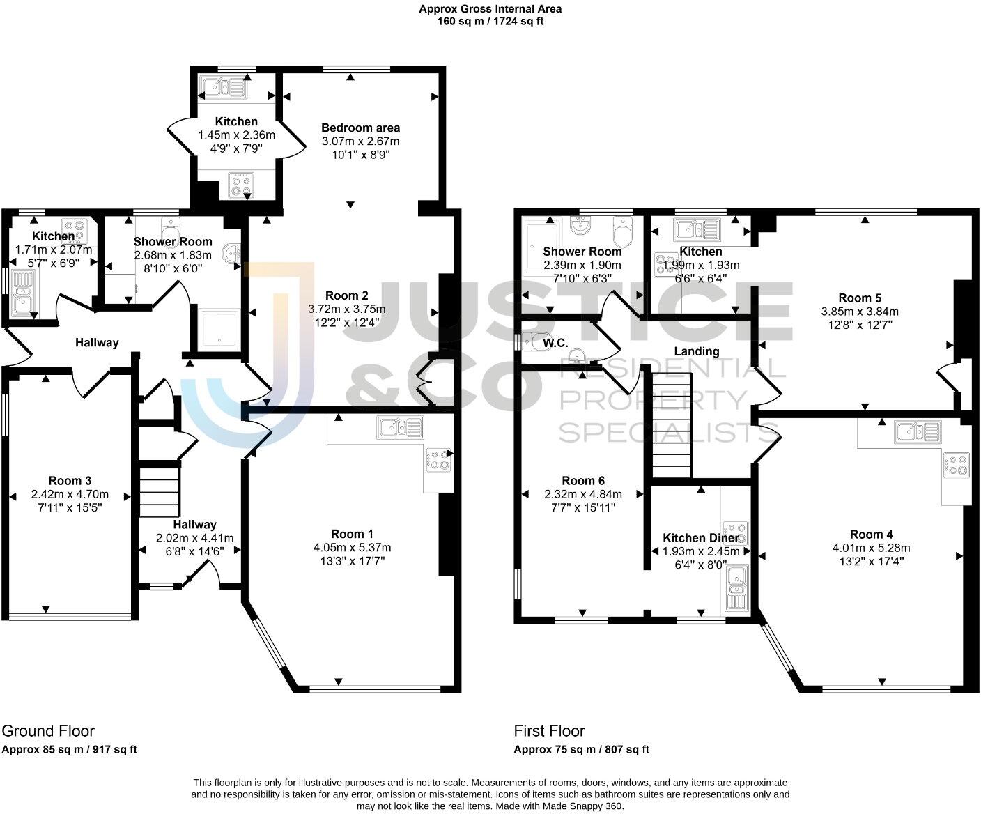 Shaftesbury  Avenue, Worthing, West Sussex, BN12 floorplan