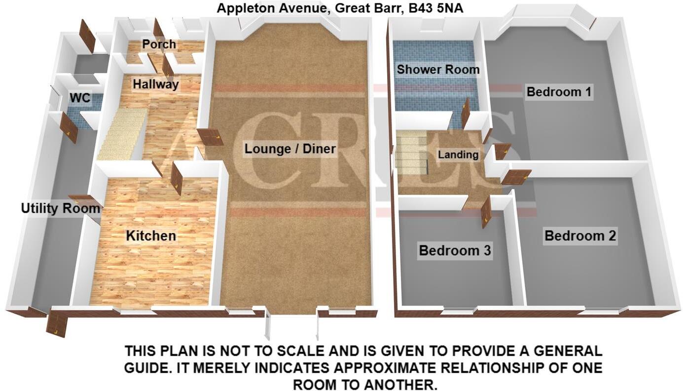 Appleton Avenue, Great Barr, Birmingham floorplan