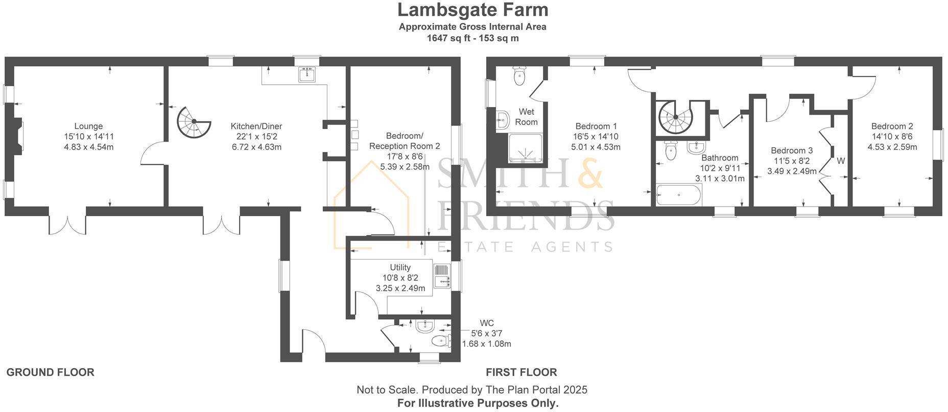 Alston, Cumbria floorplan