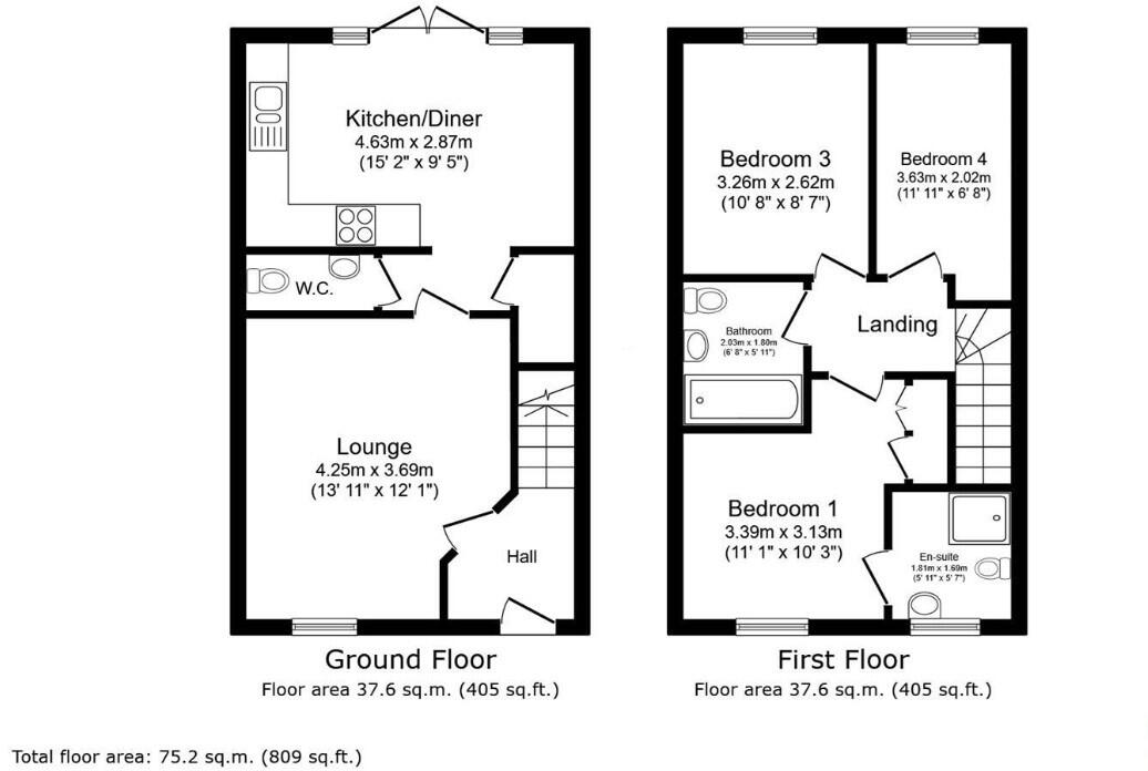Hollin Hall Drive,  Longridge, PR3 floorplan
