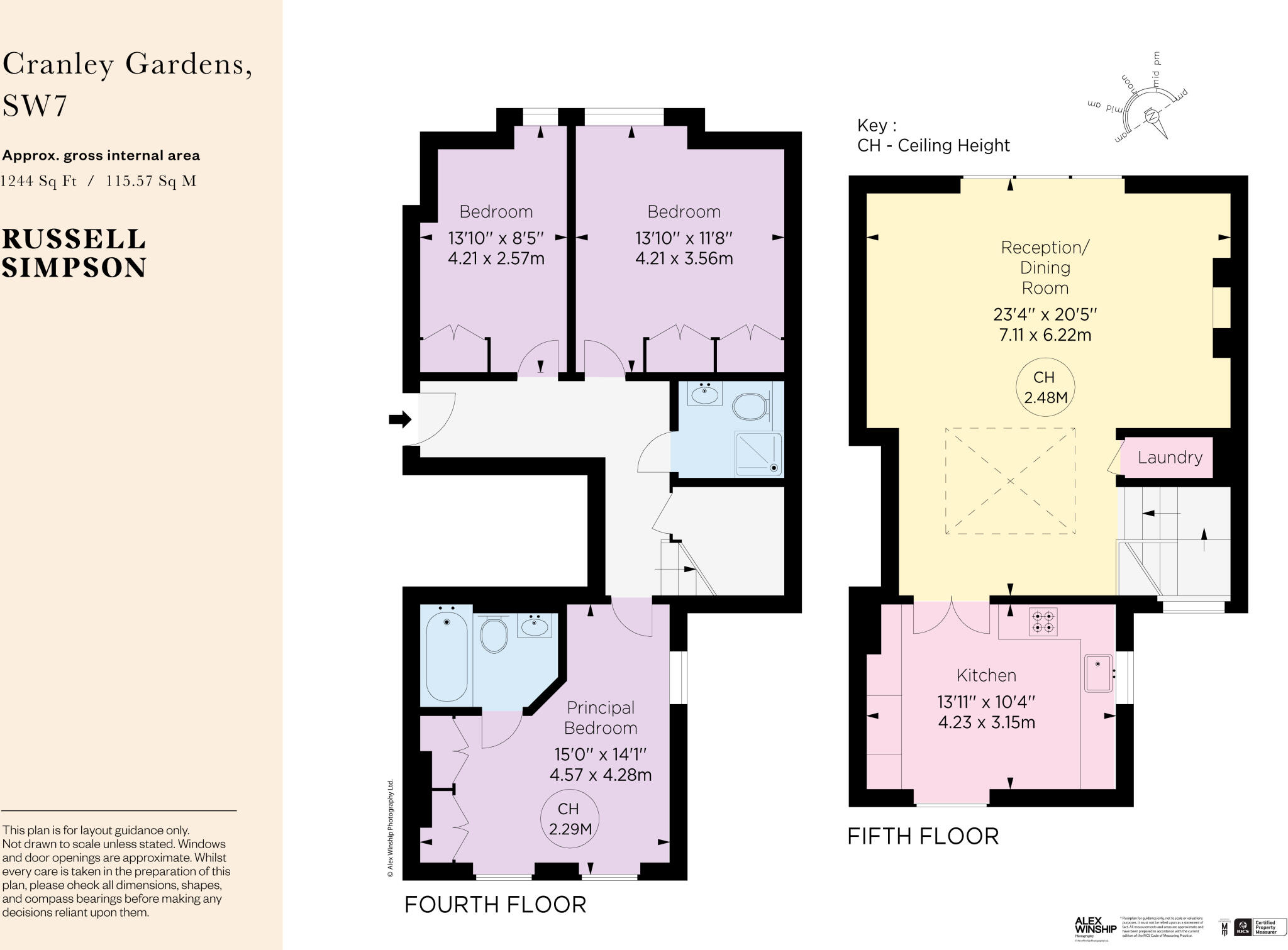 Cranley Gardens, South Kensington, SW7 floorplan