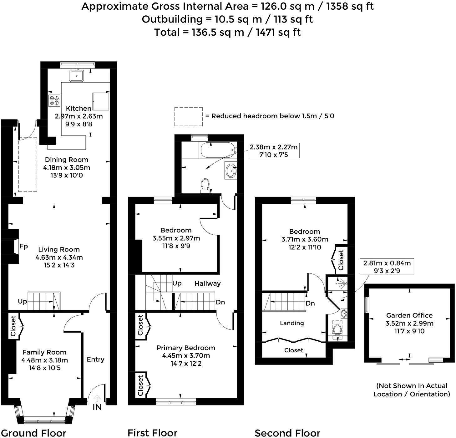 Lake Street, Oxford, OX1 floorplan