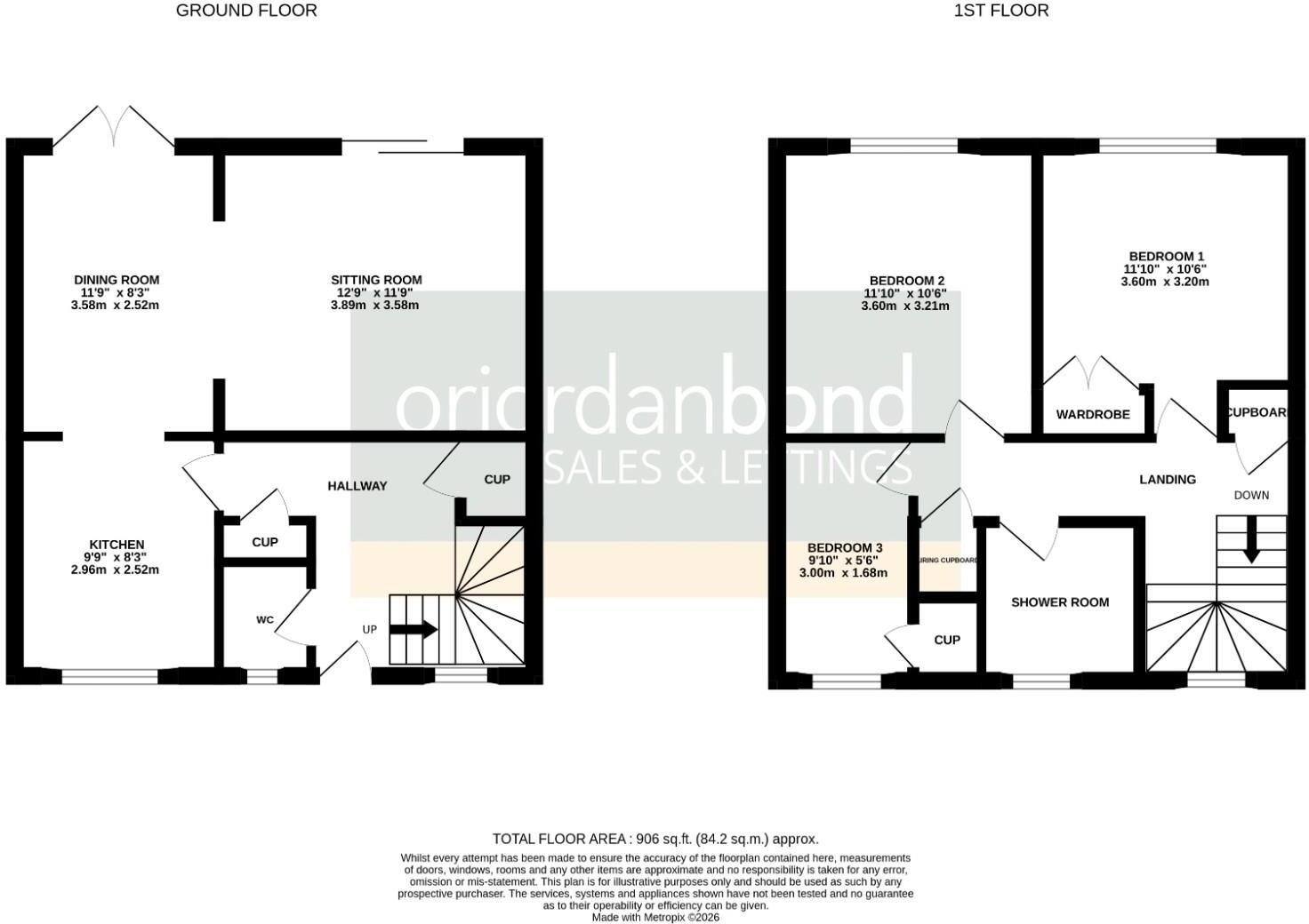 Sidebrook Court, Thorplands, Northampton NN3 floorplan