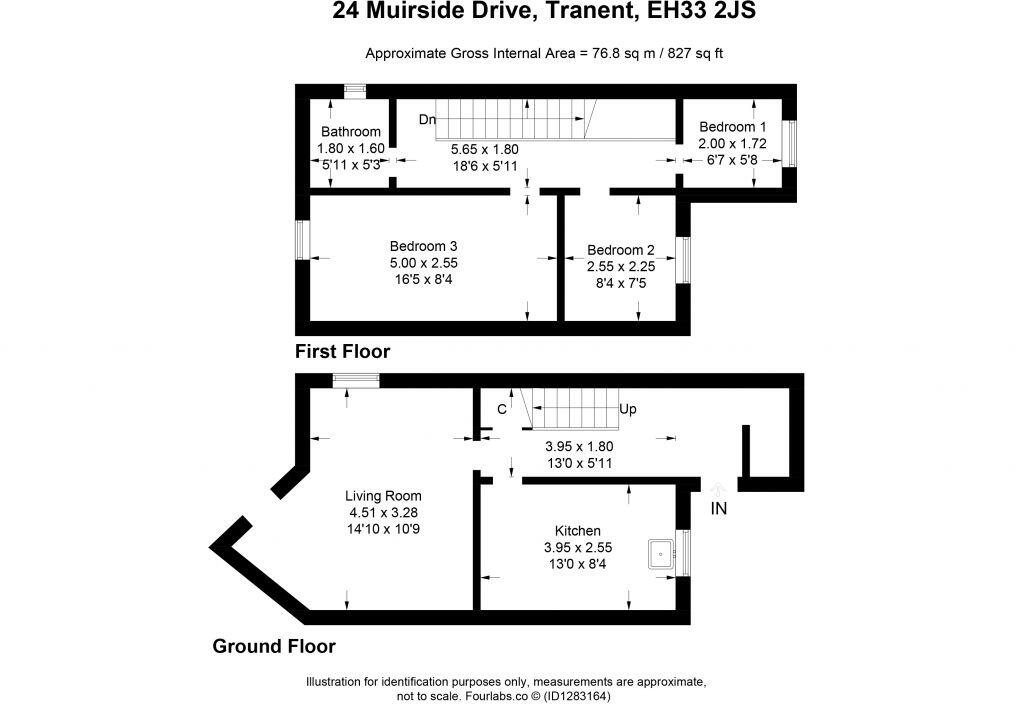 24 Muirside Drive, Tranent, EH33 2JS floorplan
