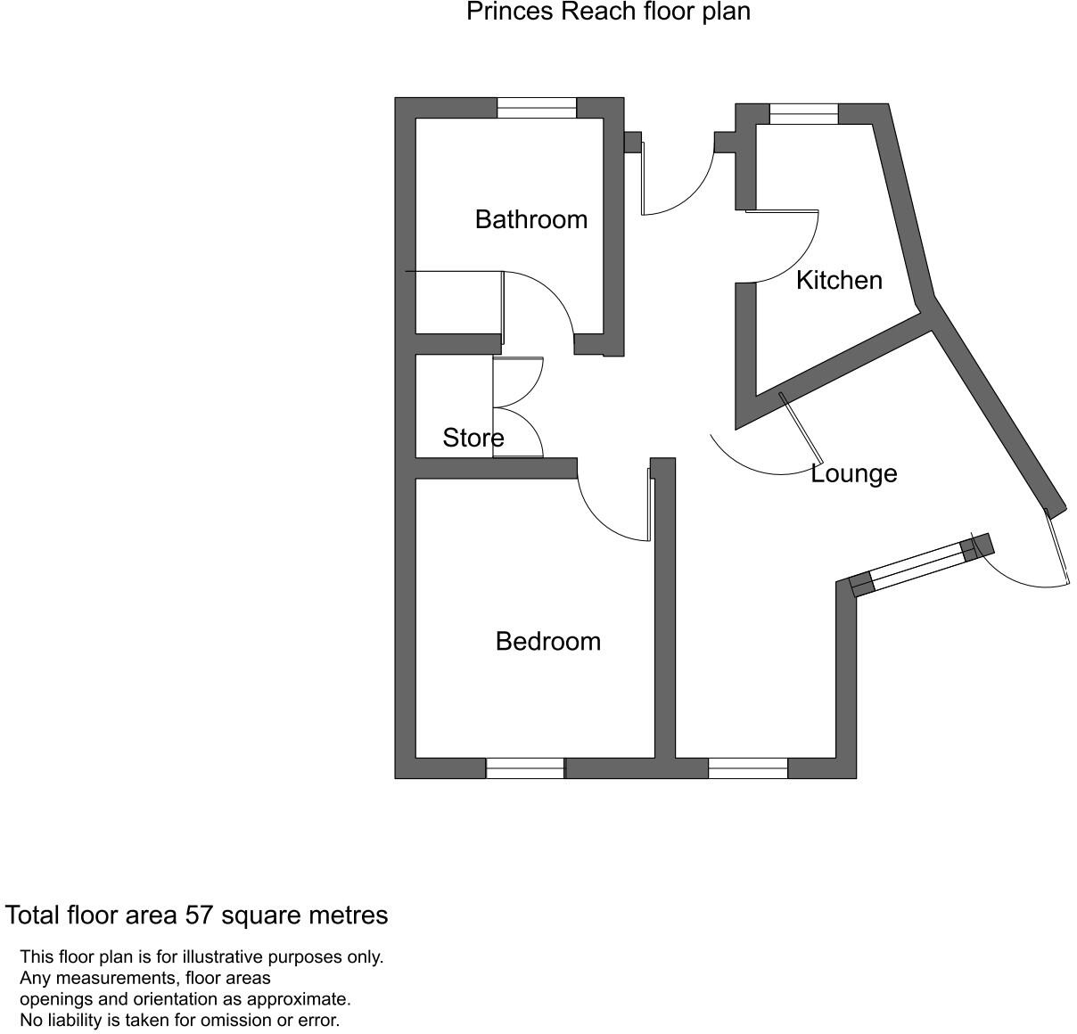 Princes Reach, Navigation Way, Preston, PR2 2GB floorplan