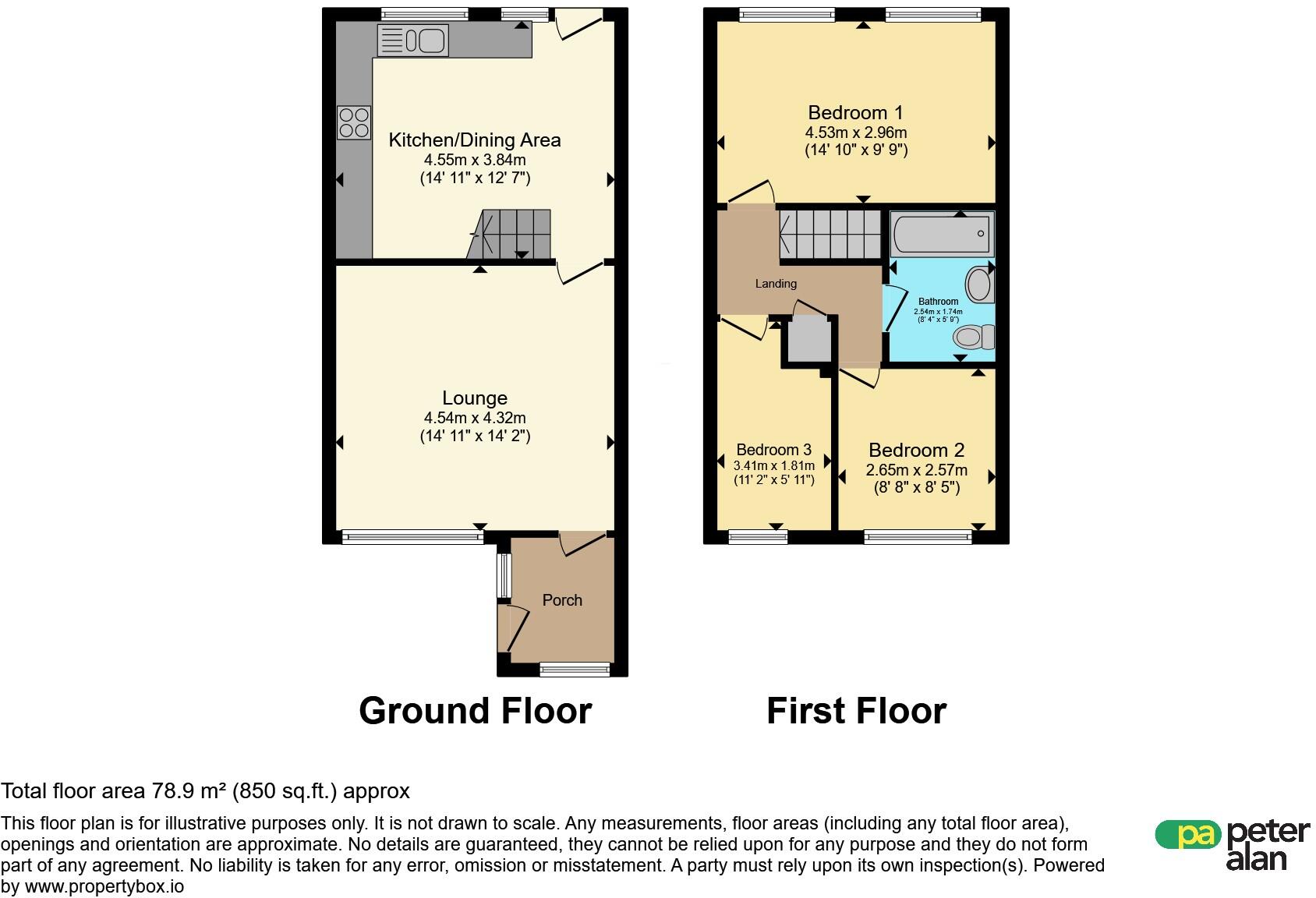 The Hawthorns, CARDIFF floorplan