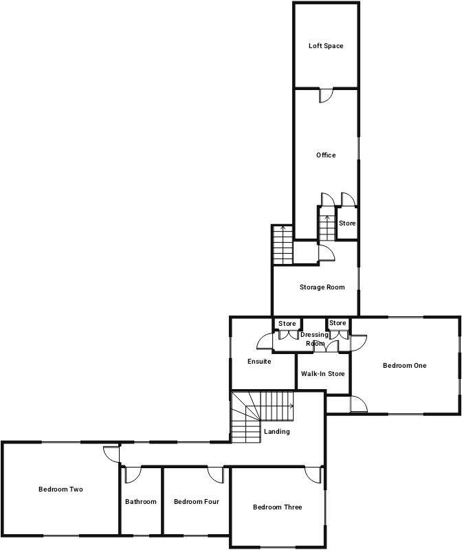 Deacon Cottage, Pennyfine Road, Sunniside floorplan