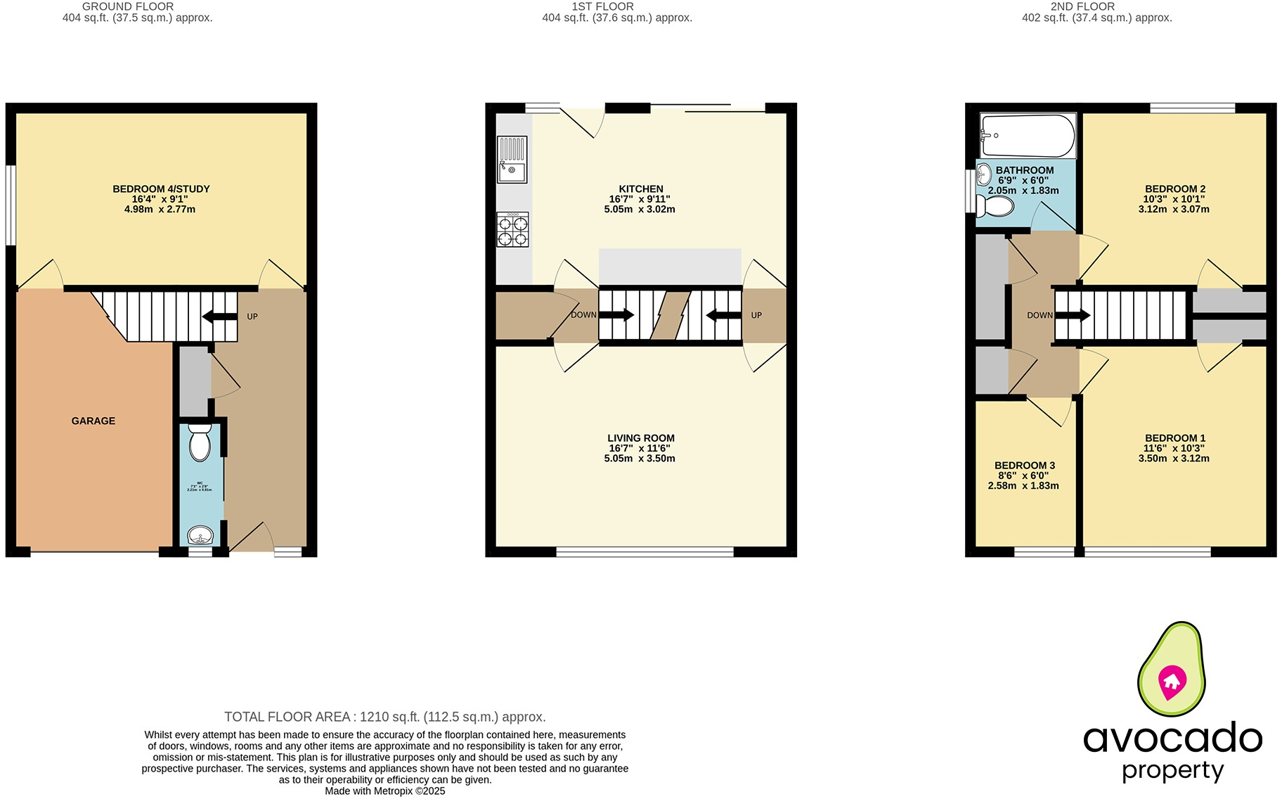 Starlings Drive, Tilehurst, RG31 floorplan