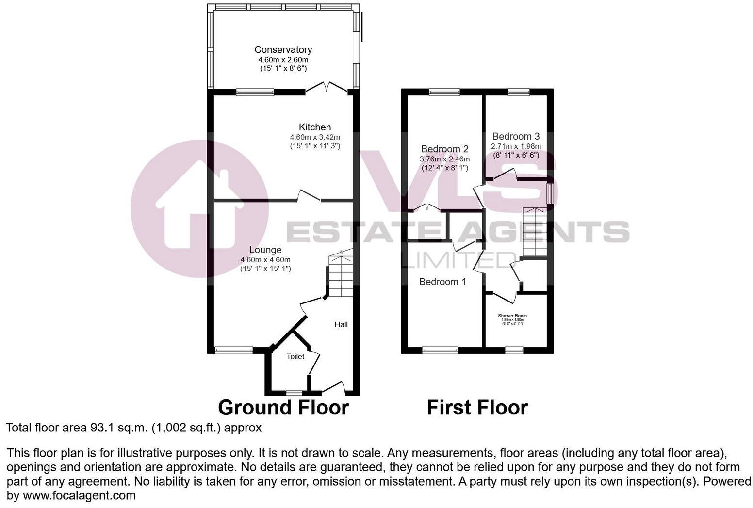 Birch Grove, Lower Stondon, Central Bedfordshire, SG16 6EH floorplan