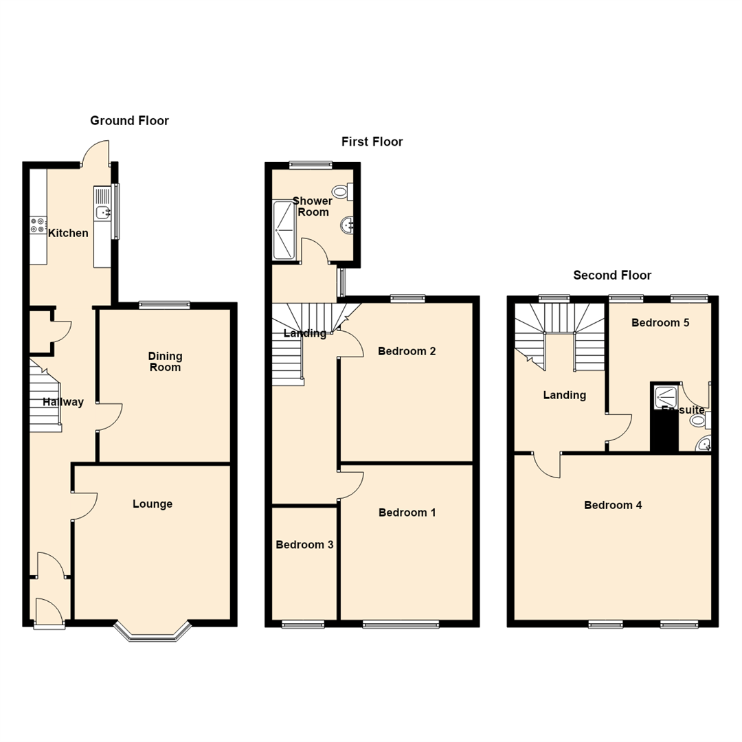 Marden Avenue, North Shields floorplan